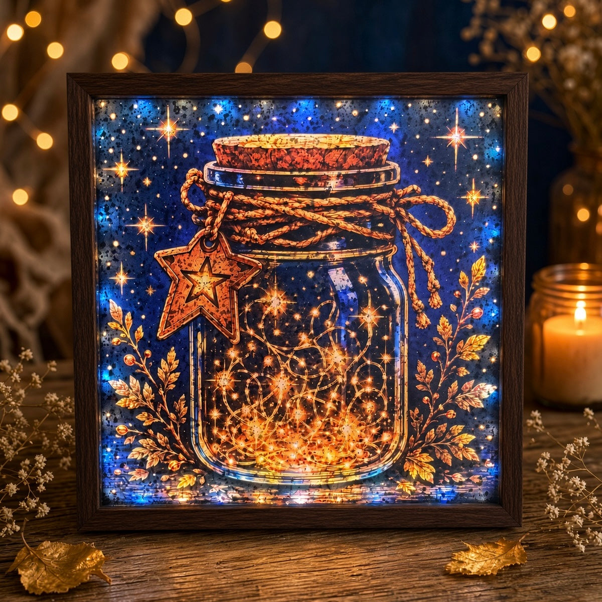 Where Constellations Sleep | Painterly Landscapes Ambient Lighting Art