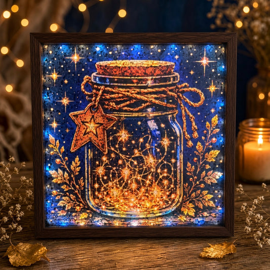 Where Constellations Sleep | Painterly Landscapes Ambient Lighting Art