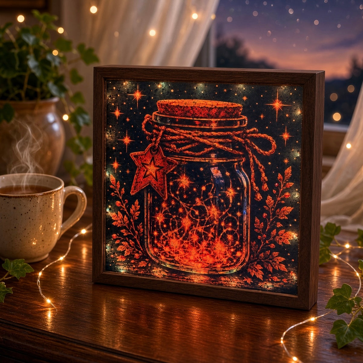 Where Constellations Sleep | Painterly Landscapes Ambient Lighting Art